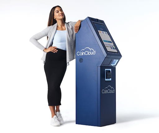 market Coin Cloud Bitcoin ATM on magnolia dedicated to ATM
